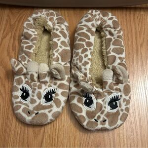 Giraffe Slippers M/L